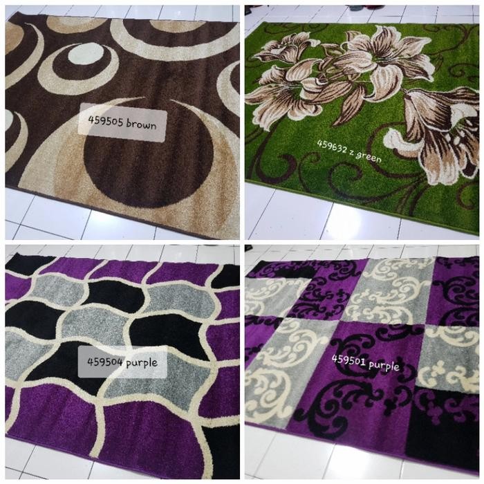 Karpet permadani paris ukuran 167x230 aneka ragam motif