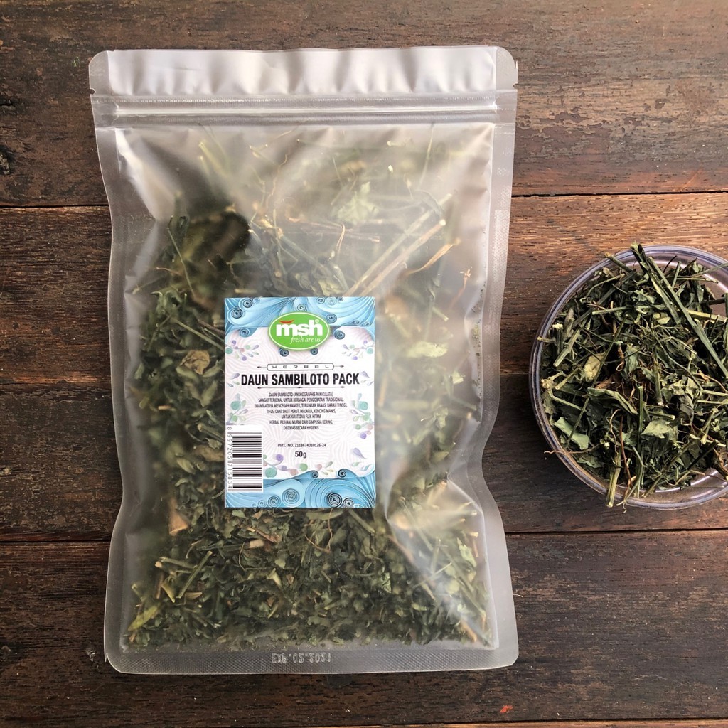 

MSH Daun Sambiloto Pack 50 g