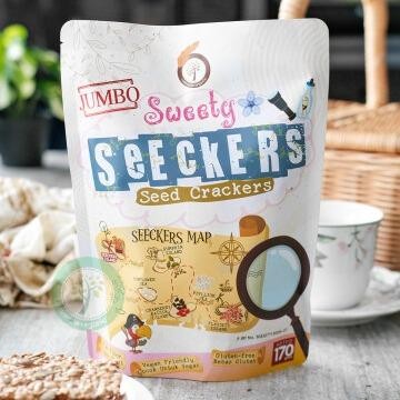 

JTTOP" JUMBO SEECKERS SEED CRACKERS - SWEETY 170GR