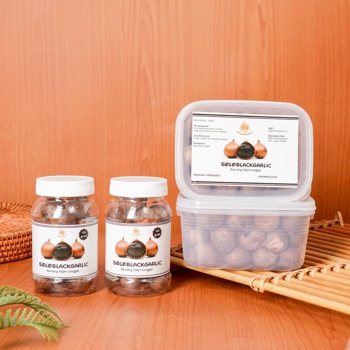

JTTOP" BLACK GARLIC TUNGGAL 250 GRAM BAWANG HITAM TOPLES