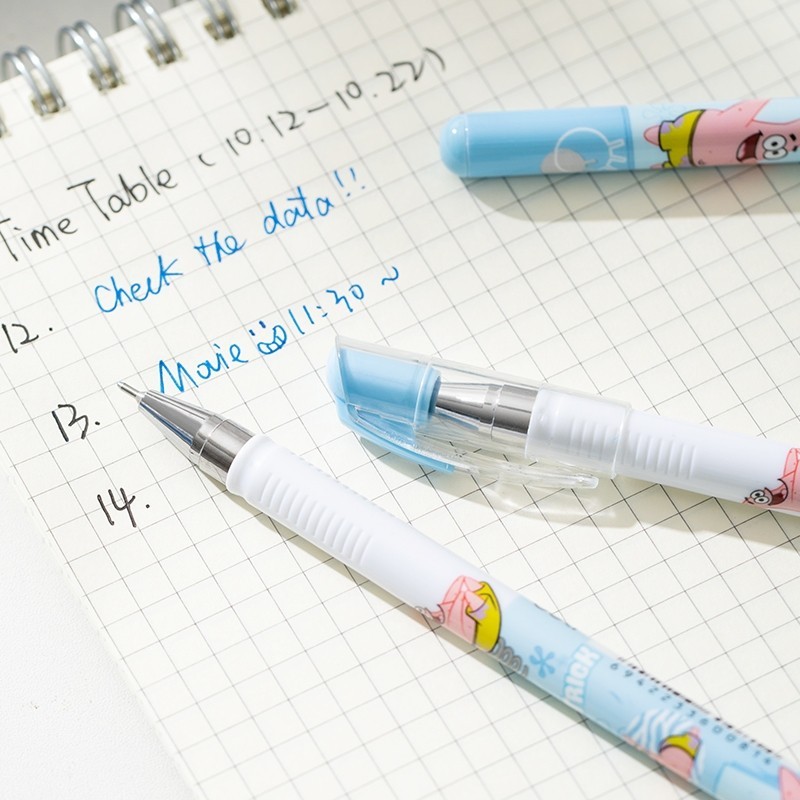 

DELI PULPEN GEL / GEL PEN 0.5 MM ISI 1 PCS TINTA UNGU/BIRU NYAMAN DIGENGGAM SPONGEBOB SPECIAL