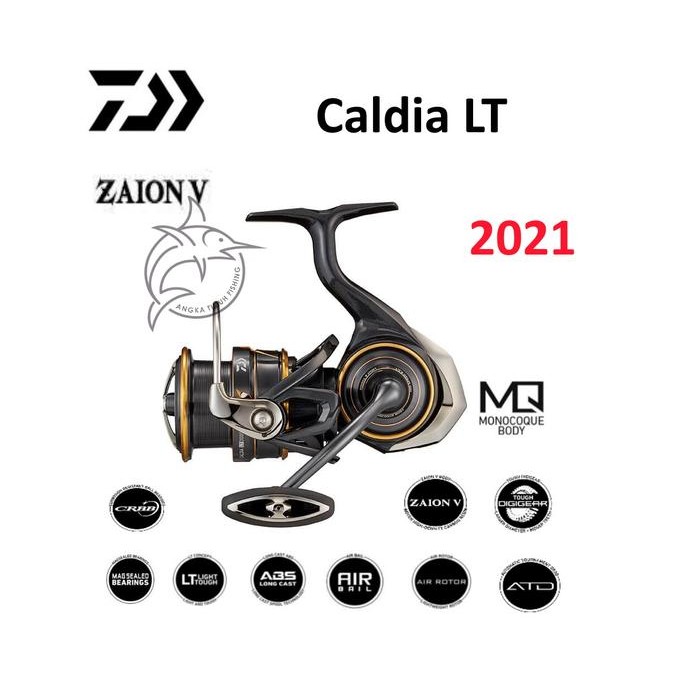 Terbaru Daiwa 2021 Caldia Lt Model 2021 Reel Pancing