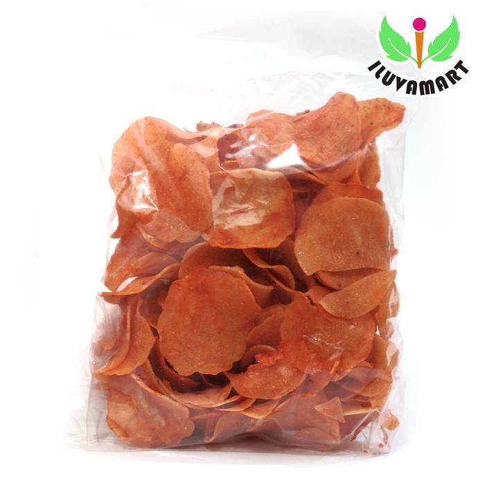

JTTOP" KRUPUK SINGKONG BALADO MENTAH / KERUPUK VEGETARIAN ENAK GURIH RENYAH