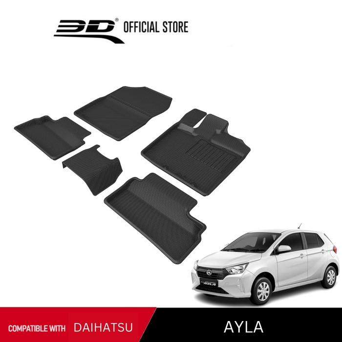 Karpet Mobil 3D Mats Daihatsu Ayla (2014-2022)