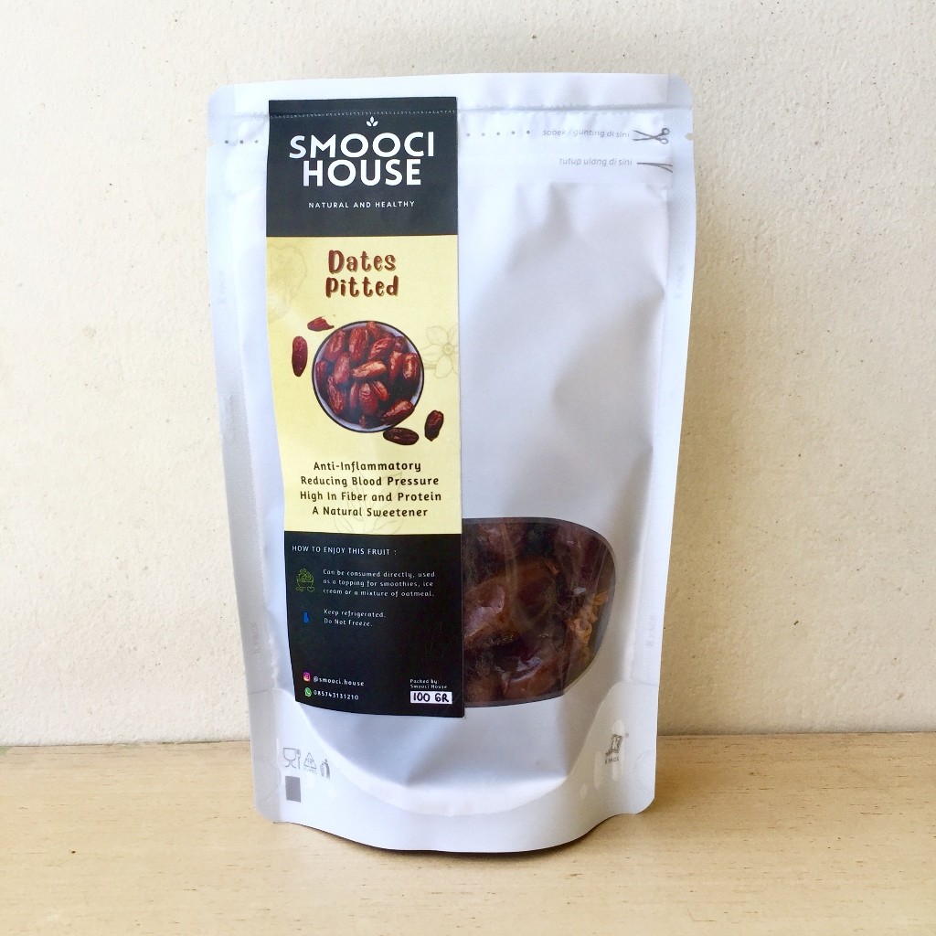

Restokobar Dates Pitted Dry Fruit Kurma Tanpa Biji (100Gr)