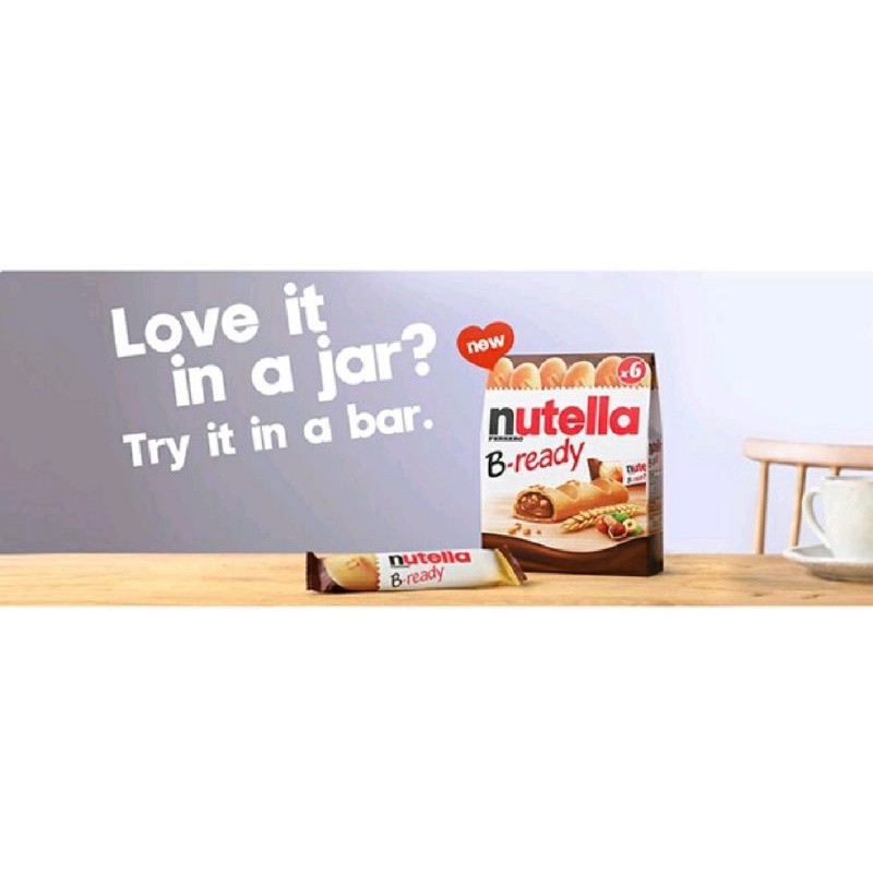 

Omahjajanan Nutella Ferrero B- Pack Isi 6Pcs 132G