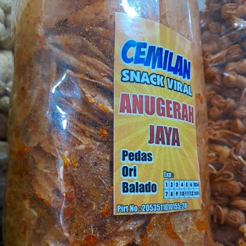 

Omahjajanan Kripik Kaca Oven Xtra Pedas 500Gr