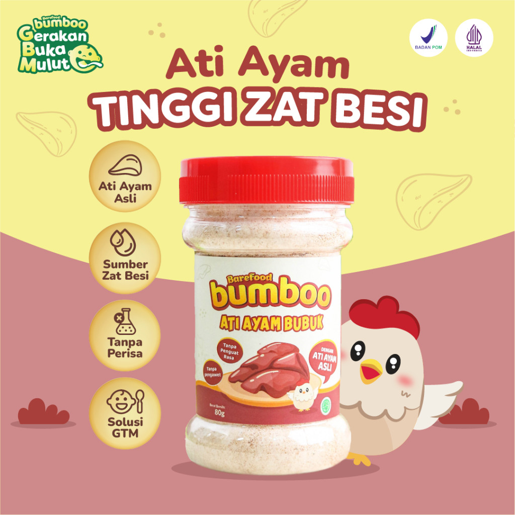 

Restokobar Barefood Bumboo Ati Ayam 80Gr