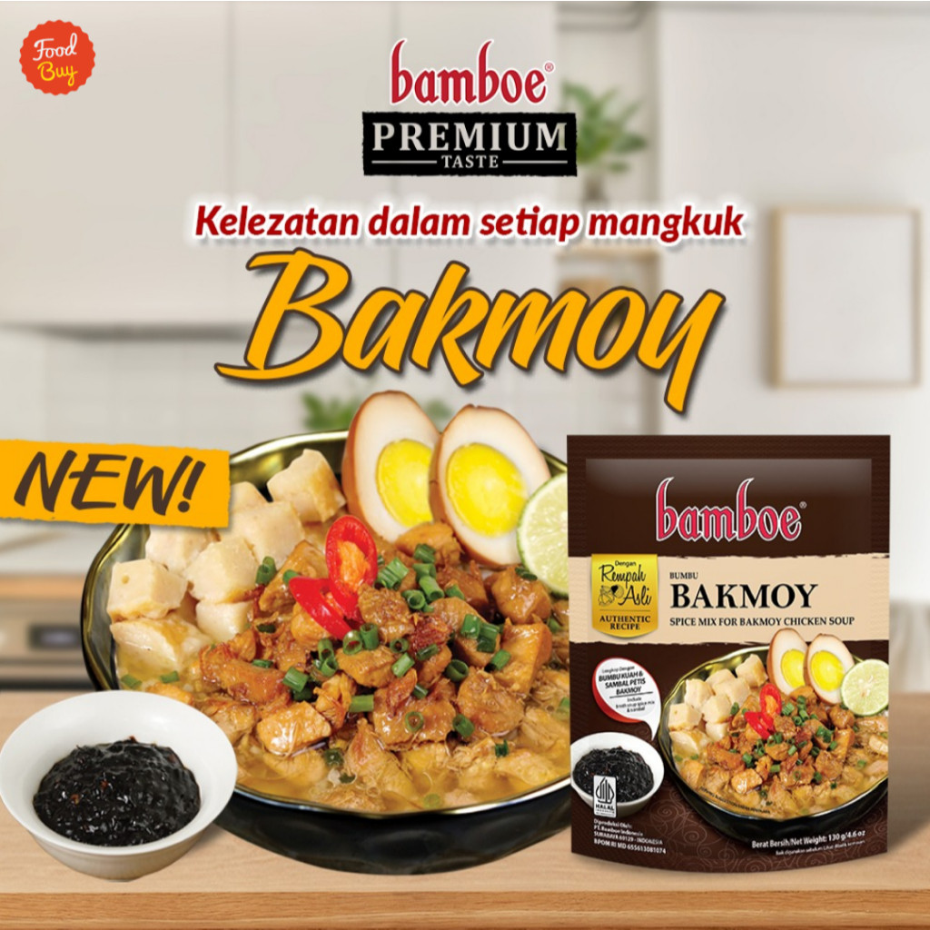

Restokobar Bamboe Bumbu Premium - Bakmoy Chicken Soup 130Gr