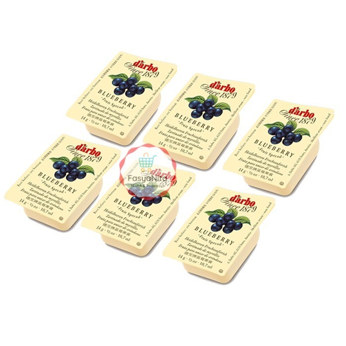 

Restokobar Fruit Spread Darbo / Selai Darbo / Olesan Buah (6Pcs X14Gr) - Apricot - Fasyanita Mart