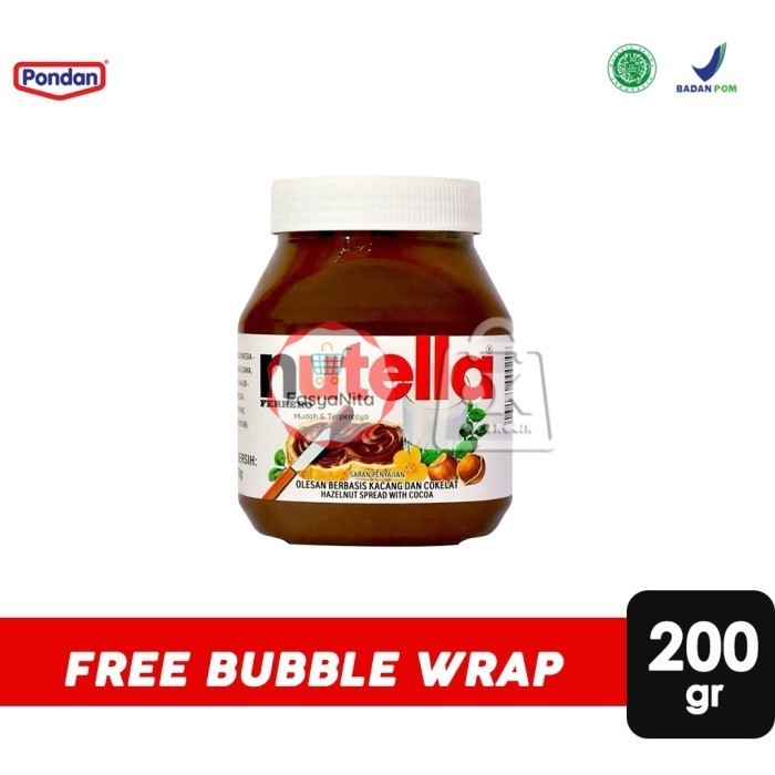 

Omahjajanan Selai Nutella Coklat / Nutella Hazelnut Spread (200Gr) - Fasyanita Mart Denpasar