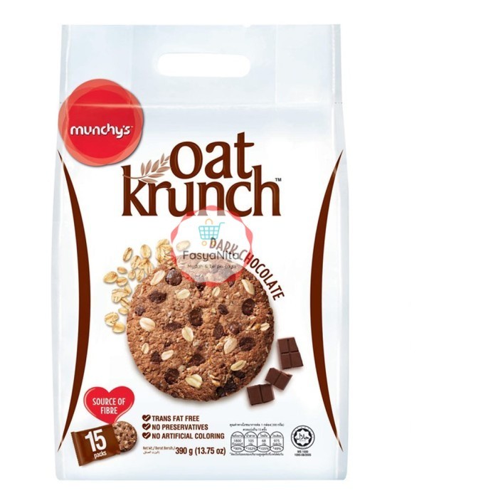 

Omahjajanan Munchys Oat Krunch 390 Gr Dark Chocolate Crunch Munchys Coklat - Fasyanita Mart Denpasar
