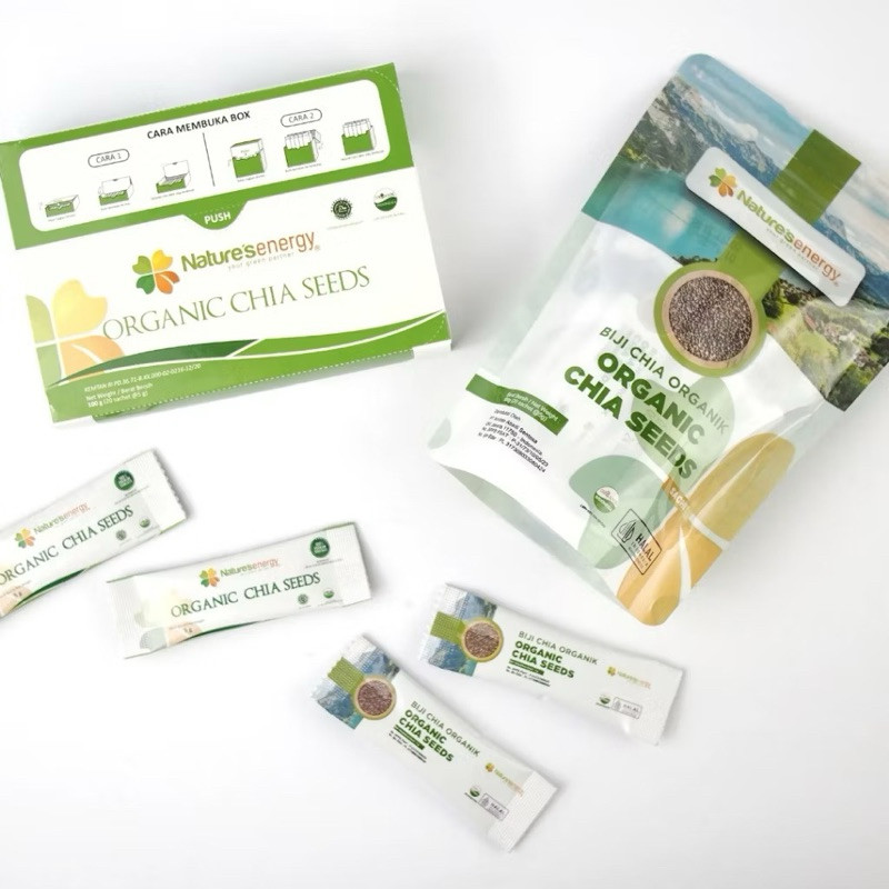 

Restokobar NatureS Energy Chia Seeds Stick 5 Gr (20 Sachet)