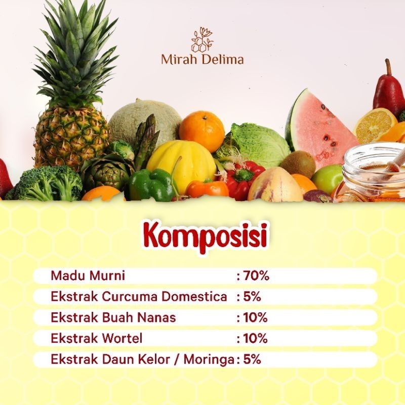 

Sega Tungtung Madu Anak - Honey Kids - 500 Ml