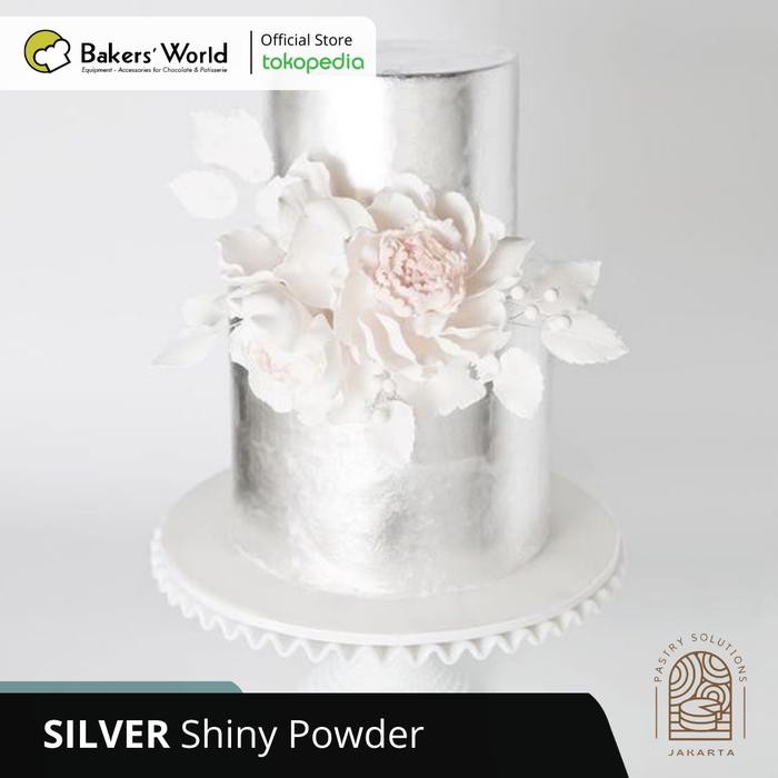

DISKON PEWARNA MAKANAN - PASTRY SOLUTION SHINY SILVER READYY