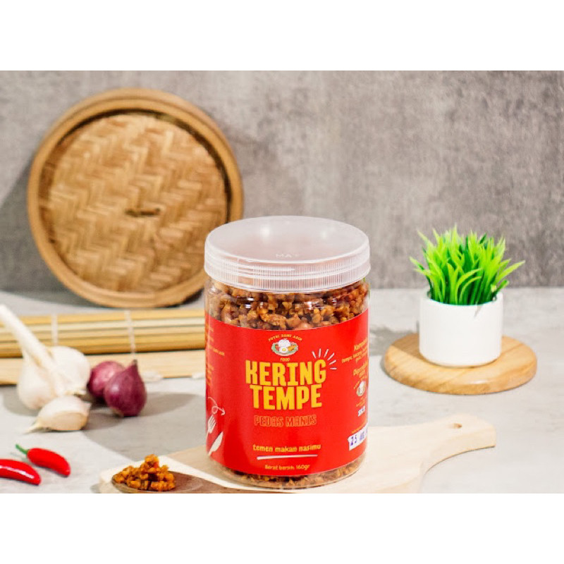 

Sega Tungtung Kering Orek Tempe Pedas Manis Putri Sami Asih Food 250Gr