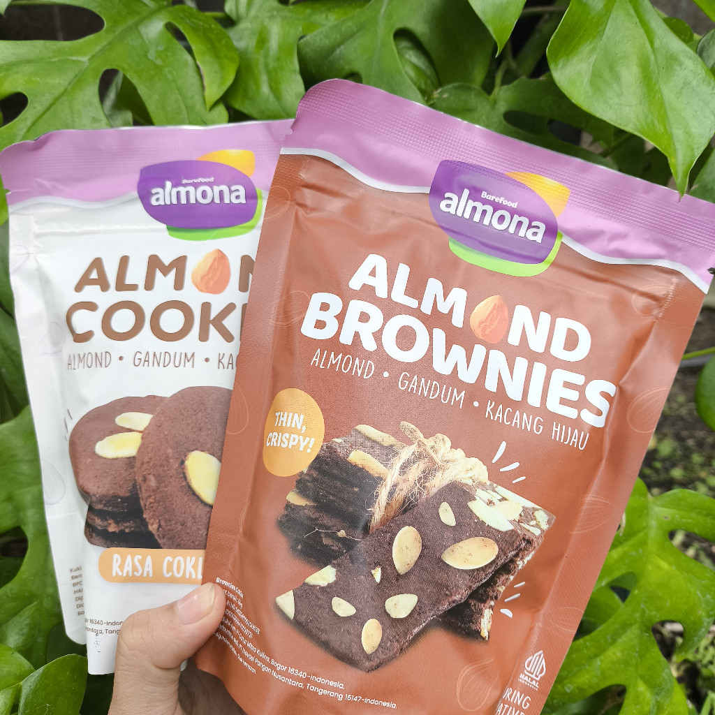 

Sega Tungtung Almona Almond Cookies / Almond Thin Brownies Choco Cheese/Cookies N Cream / Snack