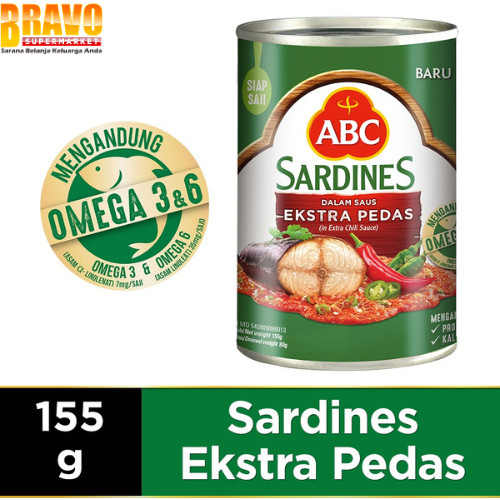 

Sega Tungtung Bravo Bojonegoro - Abc Sardines 155Gr
