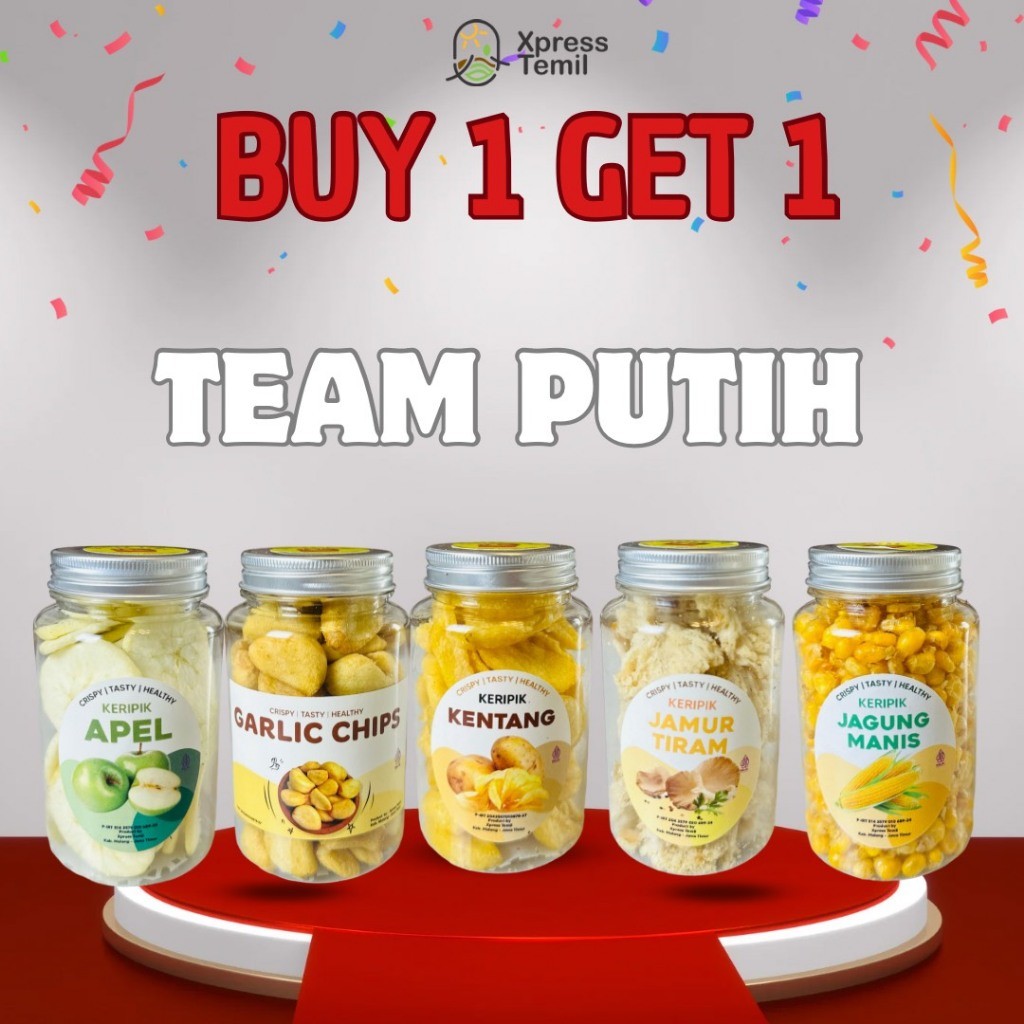 

Sega Tungtung Xpresstemil Merdeka Chips Keripik Sayur Buah