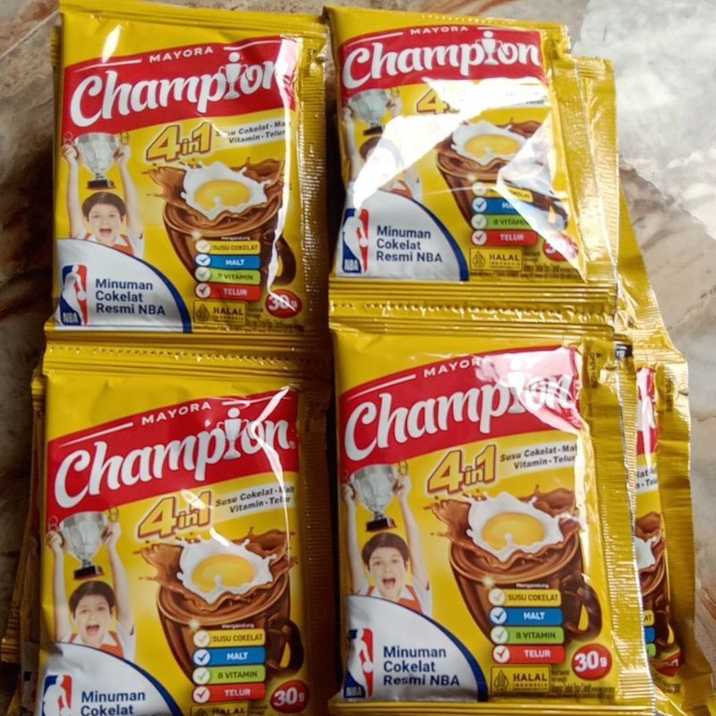 

Sega Tungtung Energen Champion 4In1 10 Sachet