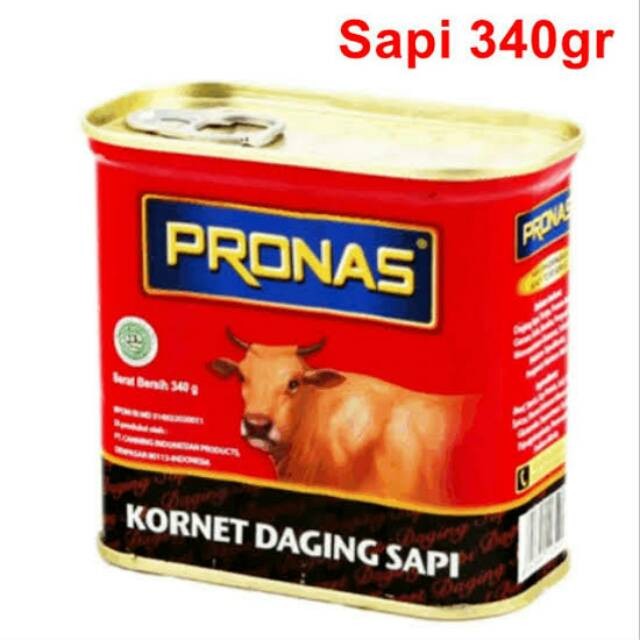 

Sega Tungtung Pronas Kornet 340Gr / Cornet Beef
