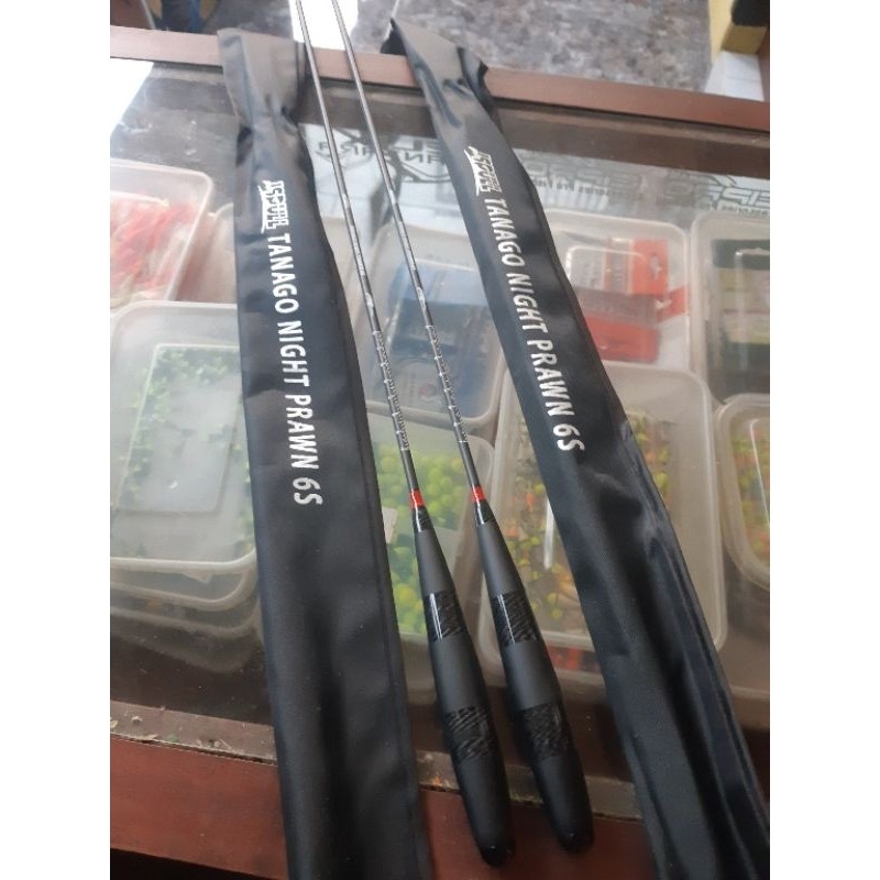tegek ispull tanago night prawn/microfishing