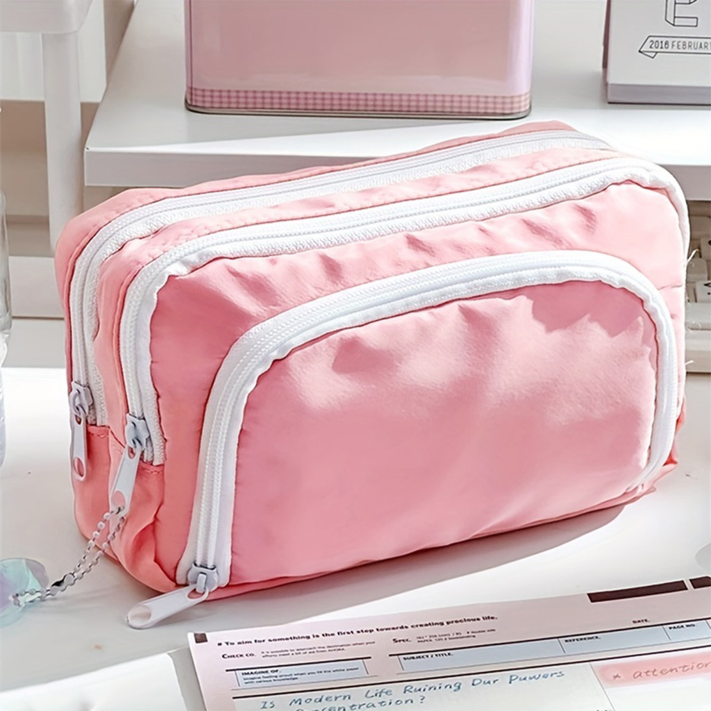

TEMPAT ALAT TULIS KOTAK PENSIL AESTHETIC TAS PENATEMPAT PENCIL TAS PENSIL KAPASITAS BESAR