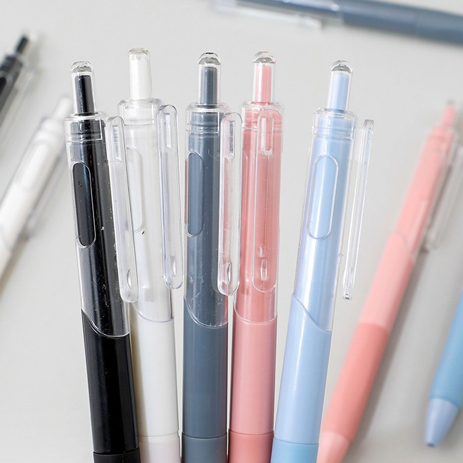 

FIVEVOO PULPEN ST CEPAT KERING PENA NETRAL PENA TANDA TANGAN PENA PEN STUDENT 0.5MM PENA HITAM PENA