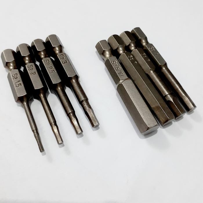 Hex Socket Bit 4pcs Mata Obeng Hex 5cm