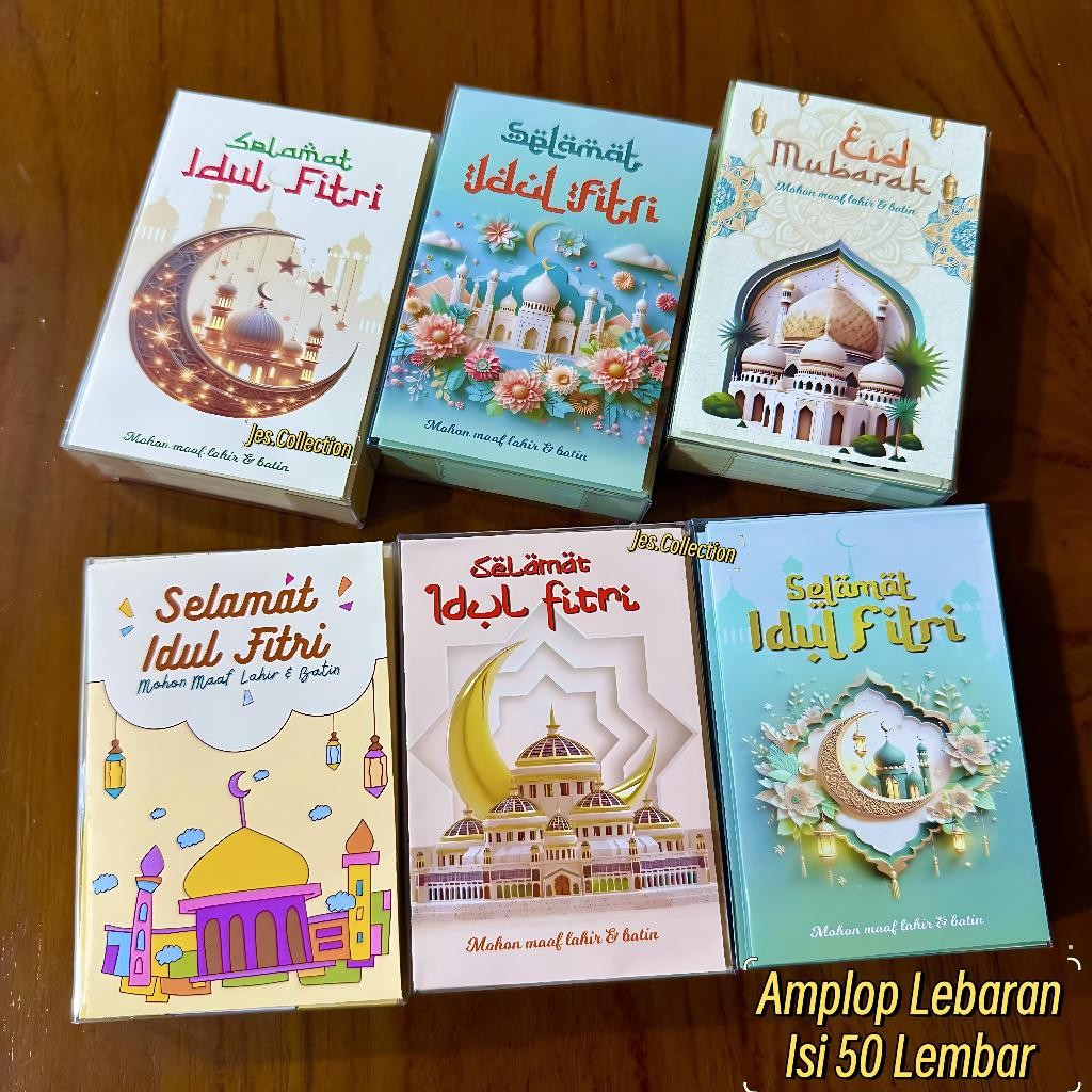 

AMPLOP LEBARAN IDUL FITRI ISI 50 LEMBAR AMPLOP KARAKTER ANGPAO LUCU TERBARU