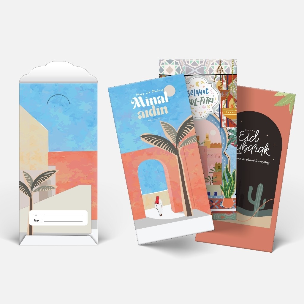 

BUKUQU #MINALAIDIN - AMPLOP L - EDISI LEBARAN - UK 7X15,5 CM - [1 PAK ISI 6 PCS] ANGPAU, IDUL FITRI