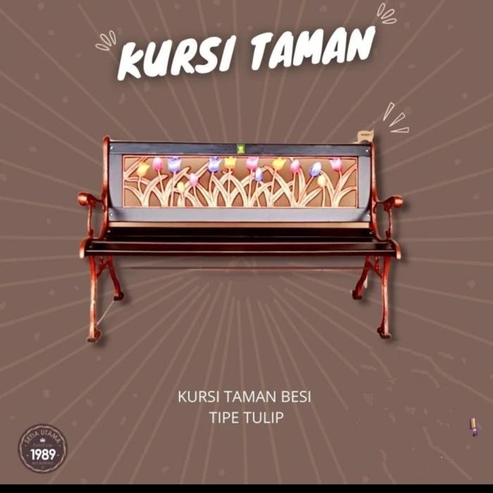 Terbaru Kursi Taman Besi Tempa Elegance