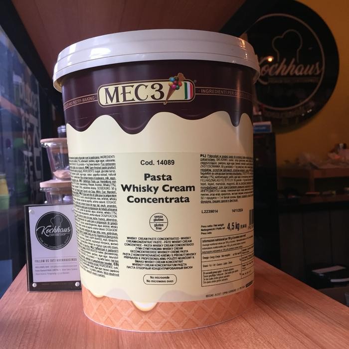 

Mec3 Whisky Cream Concentrata 120Gr Pasta Whiskey Paste Gelato Cake