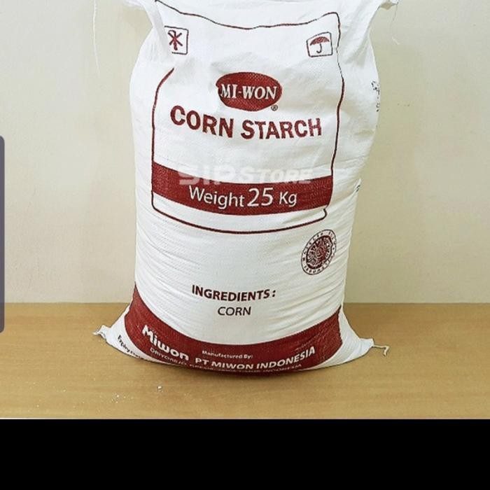 

Terlaris Corn Stach Maizena Merk Miwon 25Kg