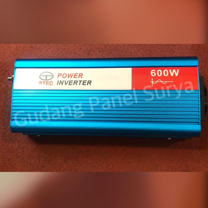 PURE SINE WAVE PSW POWER INVERTER STEC 12V 600WATT 600W 600 W BERKUALITAS