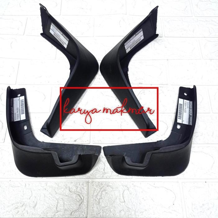 PREMIUM March Mudguard Mud Guard Karpet Lumpur Ban OEM Nissan - Depan Kiri
