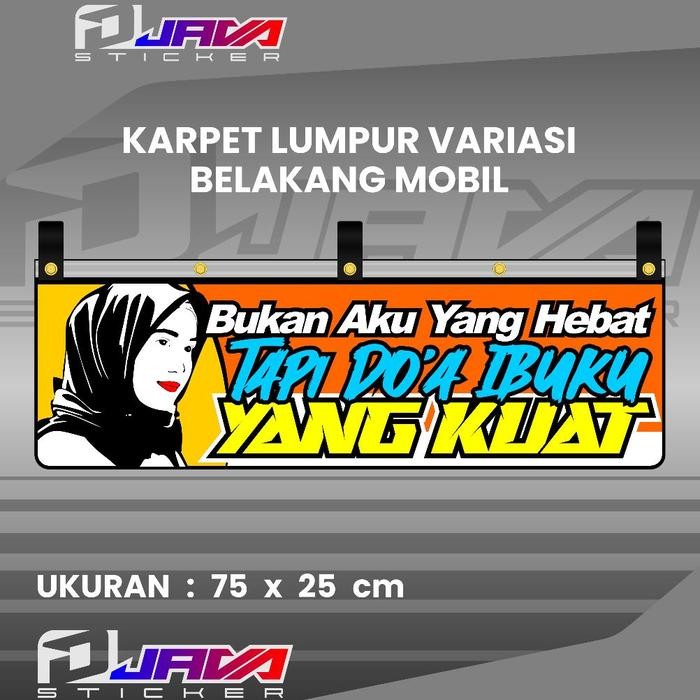 PREMIUM Karpet Lumpur Pick Up Truk Bus Travel Karet Kepet Variasi Belakang