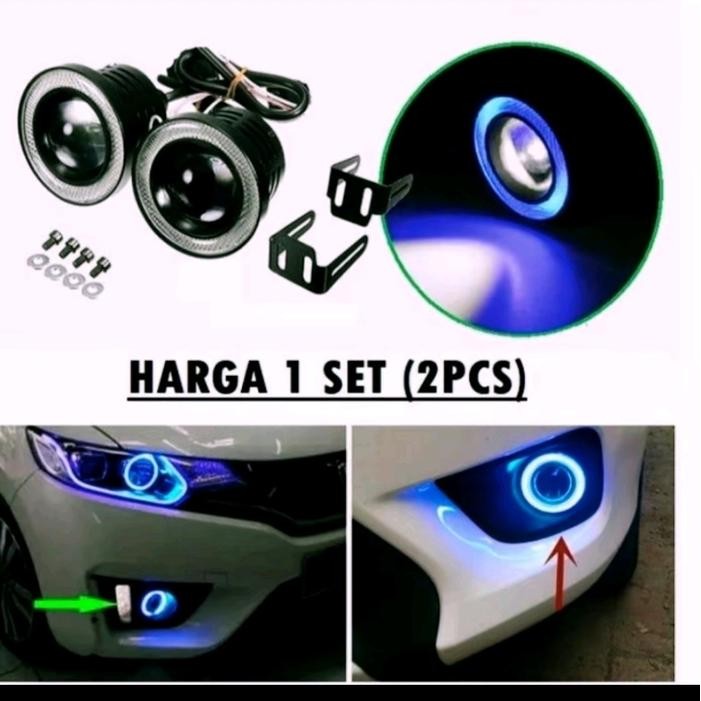 PREMIUM Lampu Foglamp LED Mobil Avansa Xenia,Luxio,Sigra,Alya,Rtiga, Rush, Grand