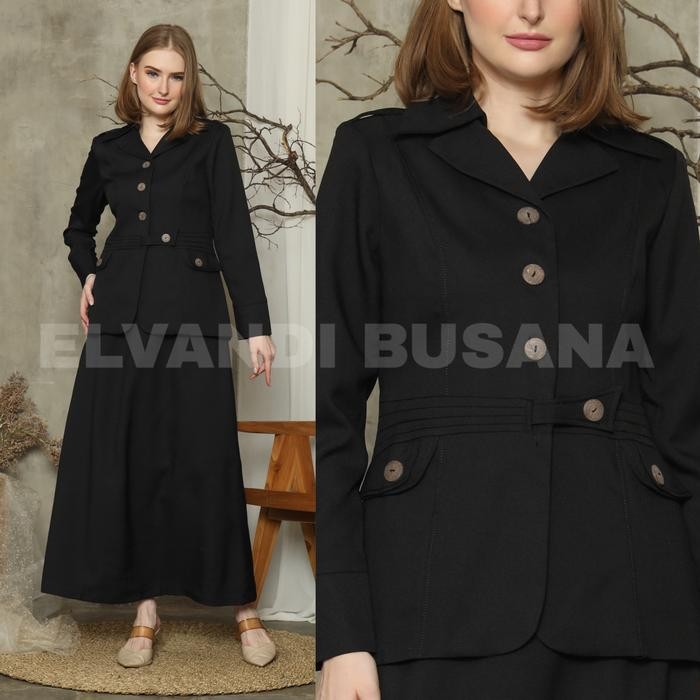 TERLARIS Setelan jas wanita / Seragam kerja blazer wanita / Seragam guru / Setelan baju guru wanita