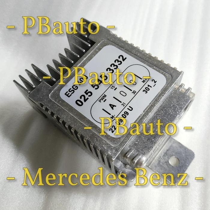 PREMIUM Modul Fan w202 w210 A0255453332 / Mercedes Sparepart Onderdil Mercy