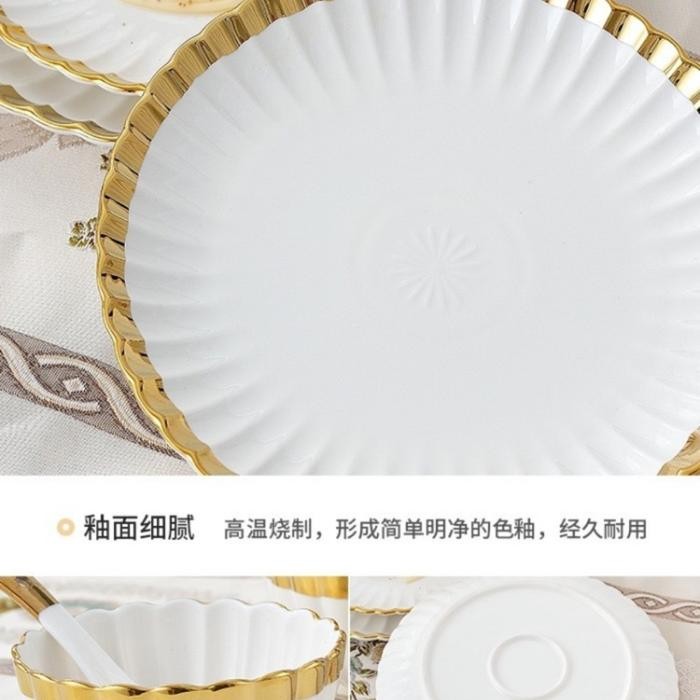 Beca Royal Piring Set Gift Box Hadiah Piring Set Kerak Hampers