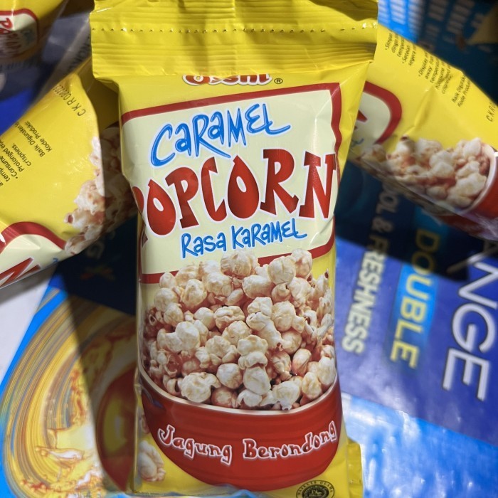 

Oishi Popcorn CARAMEL / BELGIAN BUTTER WITH CHEESE / CHOCOLATE 1 Renceng 10 Sachet - Jagung
