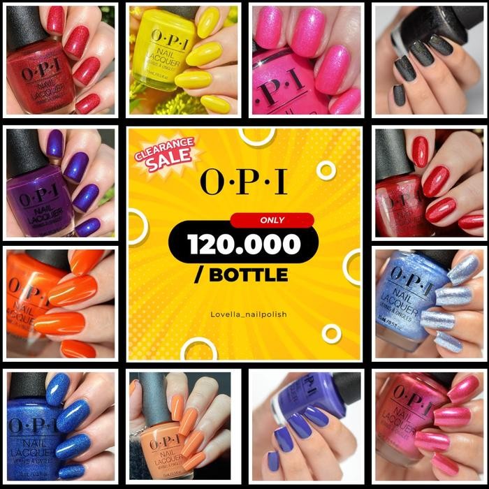 OPI Mix Collection - OPI Sale - OPI Murah - OPI Nude - OPI Red - OPI White - OPI Merah - Kutek OPI -