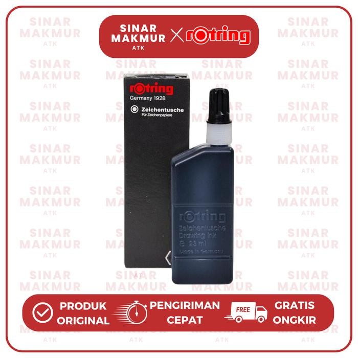 

Ready JT Drawing Ink/Tinta Isi Ulang Rapido 23 ml Hitam dan Warna Rotring (Pcs)