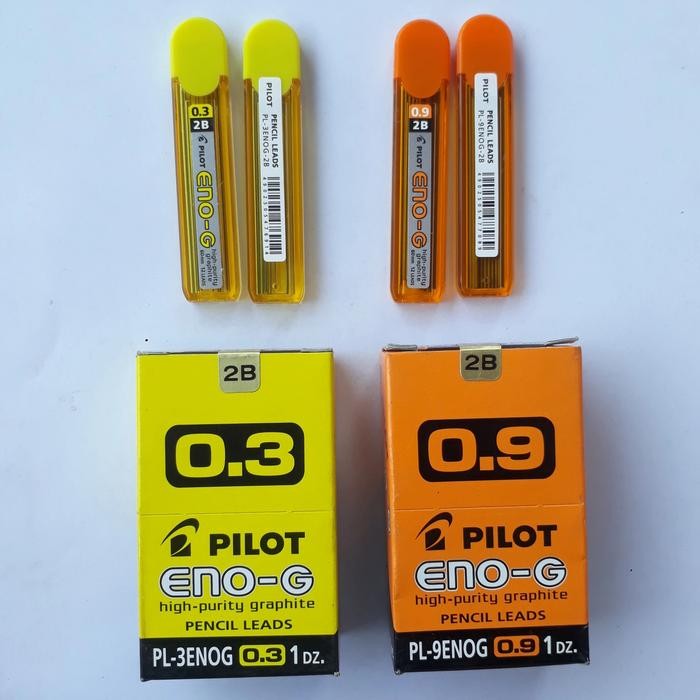 

Ready JT Refill Isi Pensil Mekanik Pilot ENO-G PL-3ENOG 0.3 PL-9ENOG 0.9 ENO 2B