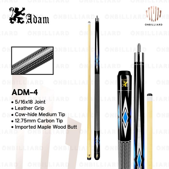 ADAM II V2 Cue Stick Billiard Lokasi Play Stik Billiar Biliard Bilyar Bilyard