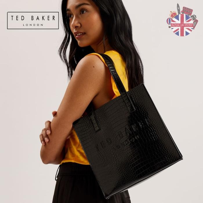 BEST SELLER Ted Baker Croc Icon Tote Bag/Tas Wanita [100% Original Ted Baker UK]