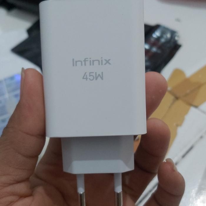 Adapter Kepala Charger Hp Infinix Note 40 Pro 45Watt Fast Charging 45W