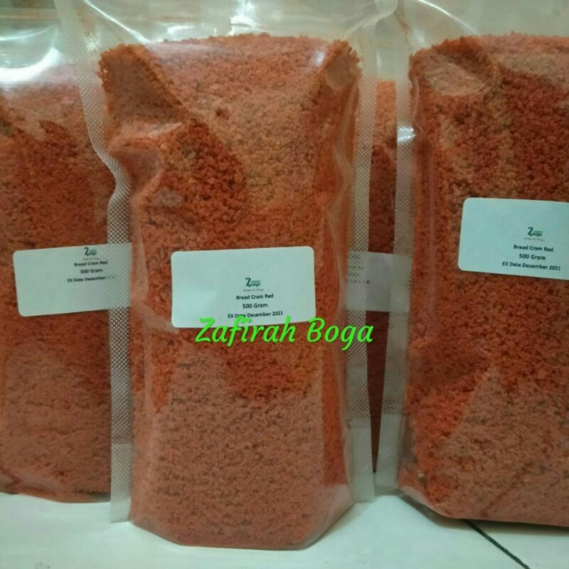 

Tepung Panir Merah/Bread crumb red