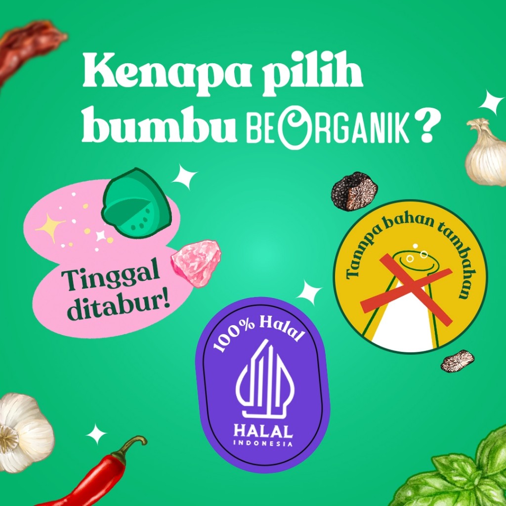 

Beorganik Daun Kemangi Bubuk